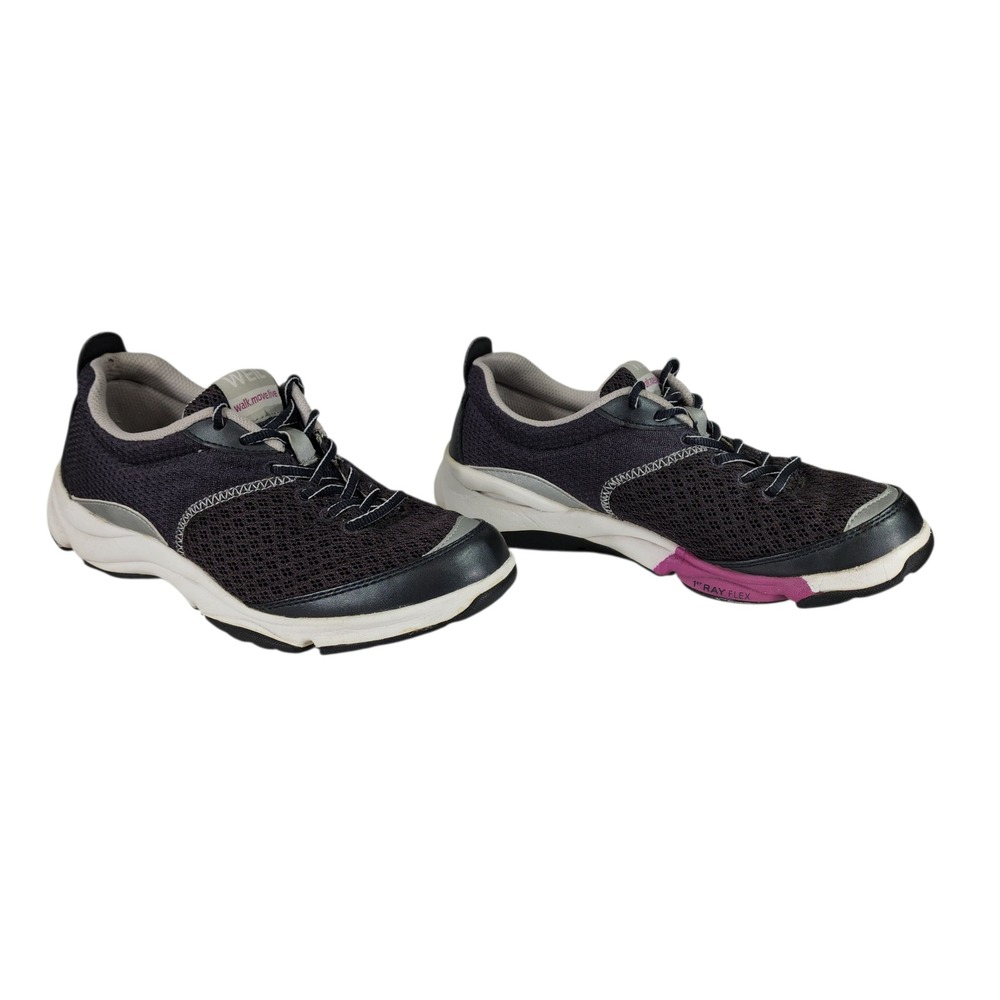 Weil Sneakers sz 6 Womens Walk Move Live Mesh Athletic Tennis‎ Shoes Black Pink